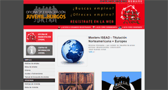 Desktop Screenshot of emancipacionjuvenilburgos.com